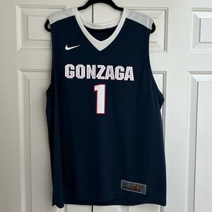 Gonzaga Nike Dri-FIT Blue Basketball Jersey